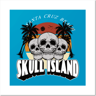 skeleton island Posters and Art